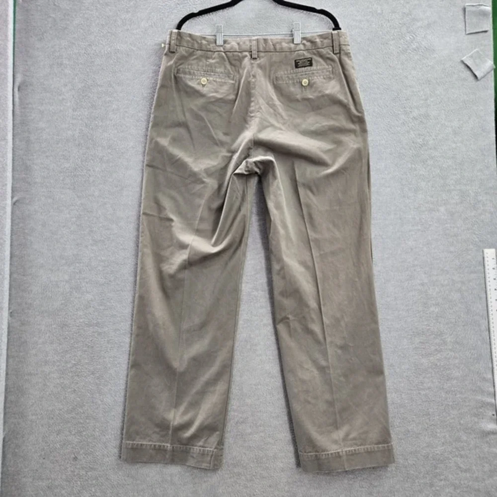 Banana‎ Republic Men Pants 36X32 Gray Chino Twill Dawson Button 30